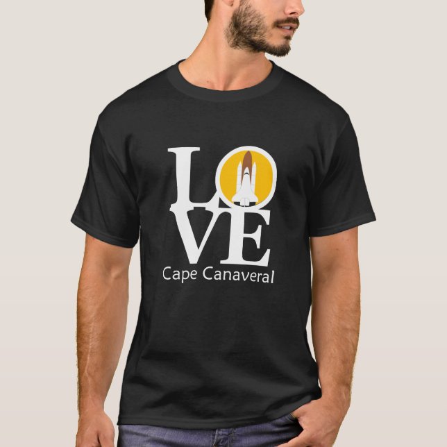 LOVE Cape Canaveral Mens Tee (Front)