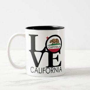 LOVE Capitola 11oz Two-Tone Coffee Mug