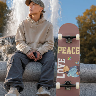 LOVE × CAPYBARA - Custom Skateboard