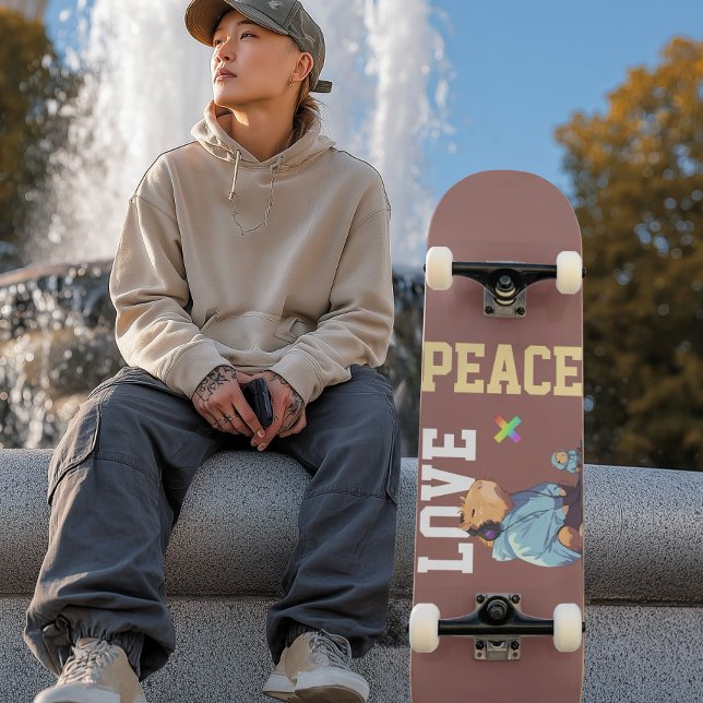 LOVE × CAPYBARA - Custom Skateboard (Creator Uploaded)