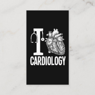 Love Cardiology Heart Surgery Medical Cardiologist Business Card