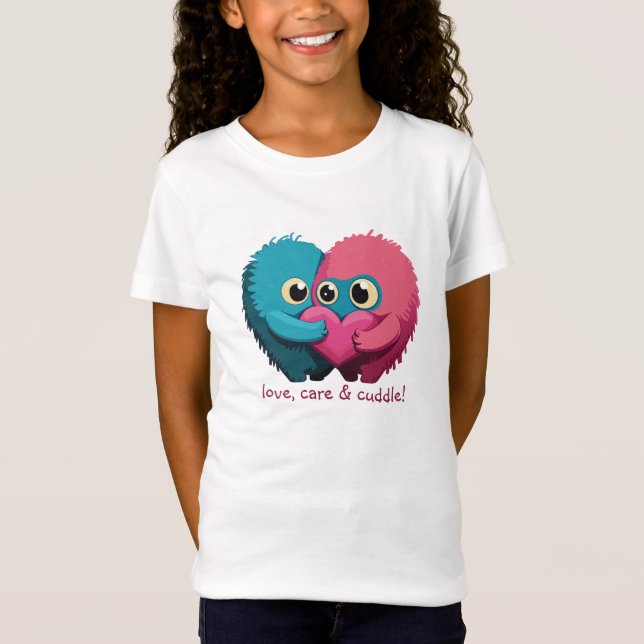 Love, Care & Cuddle T-Shirt (Front)