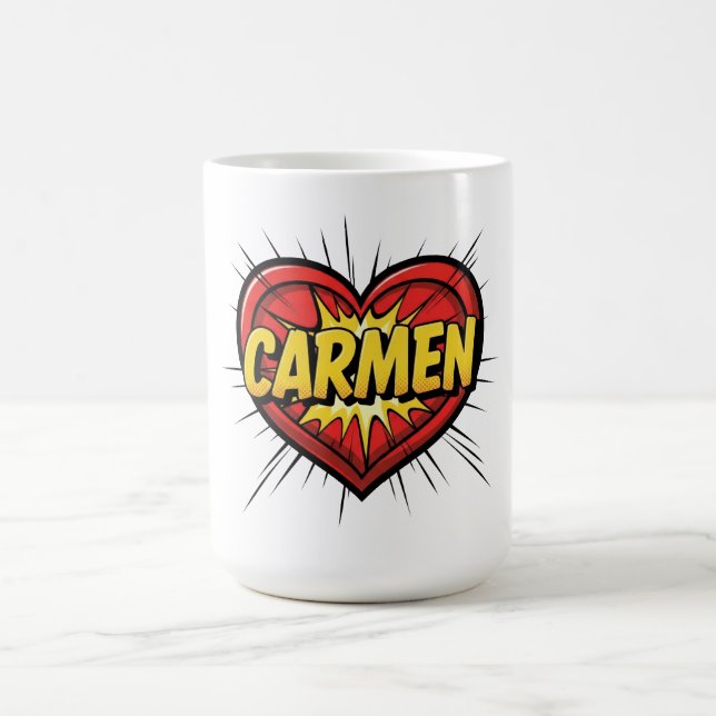 Love Carmen Coffee Mug (Center)