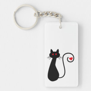 Love Cat Key Chain