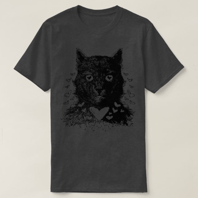 Love Cat T-Shirt (Design Front)