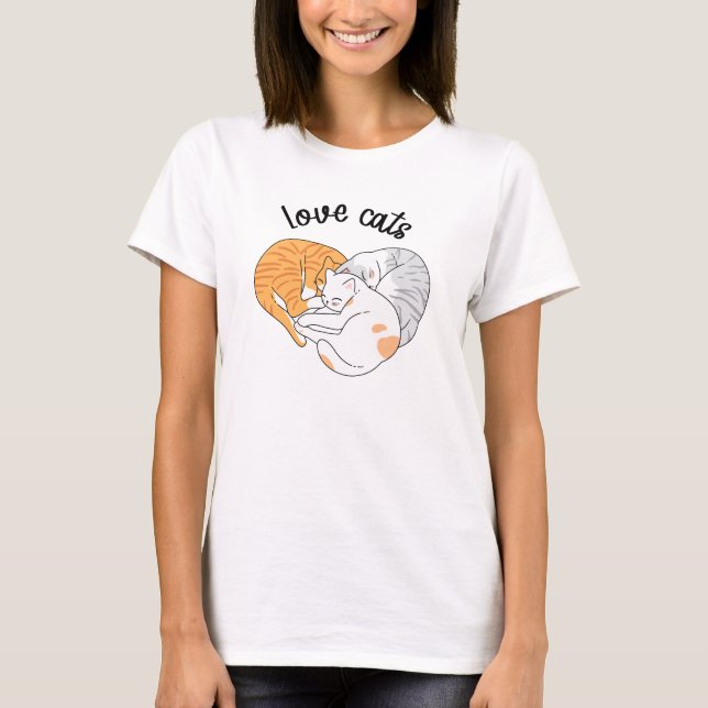 Love Cat T-Shirt (Front)