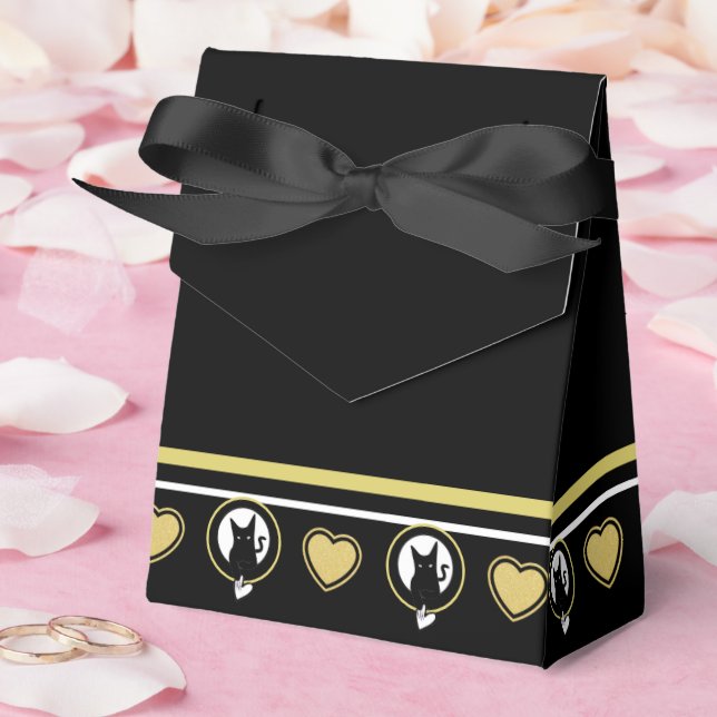 Love Cat Tent Favour Box - Adiela Akoo (Wedding)
