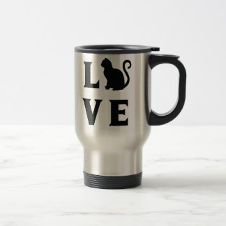 Love Cat Travel Mug