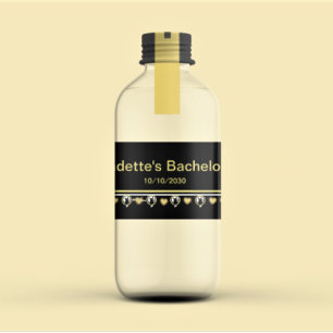 Love Cat Water Bottle Labels - Adiela Akoo