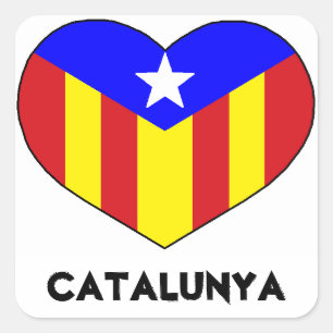 Love Catalan Style Sticker