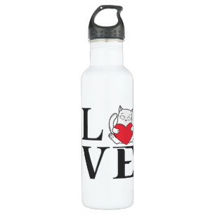 Love Cats 710 Ml Water Bottle