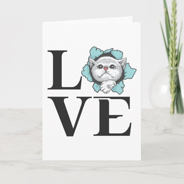 Love Cats Card (Front)