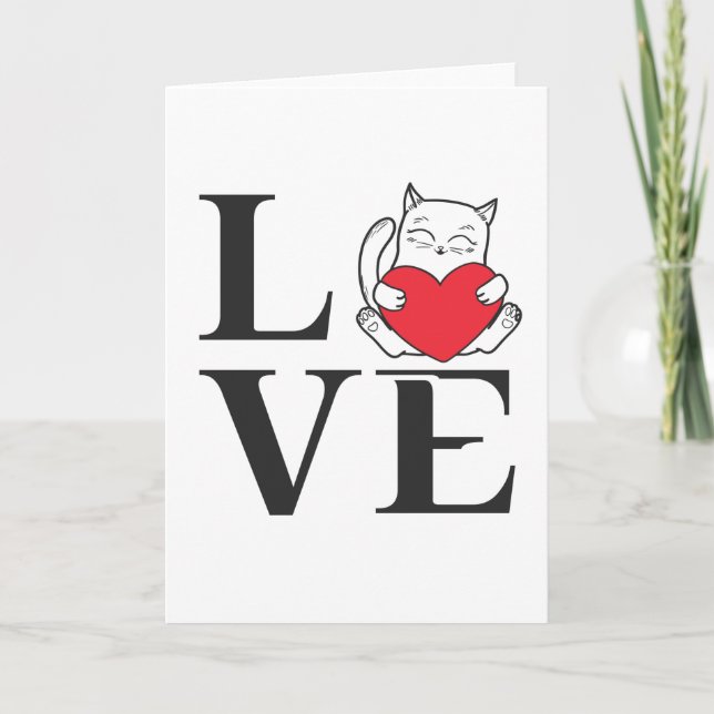 Love Cats Card (Front)