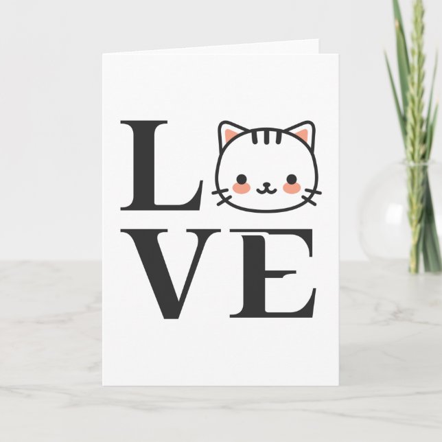 Love Cats Card (Front)