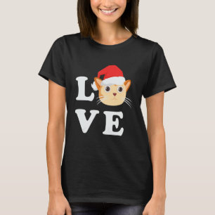 Love Cats Christmas Pjs Xmas T-Shirt