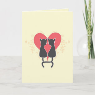 Love Cats Holiday Card