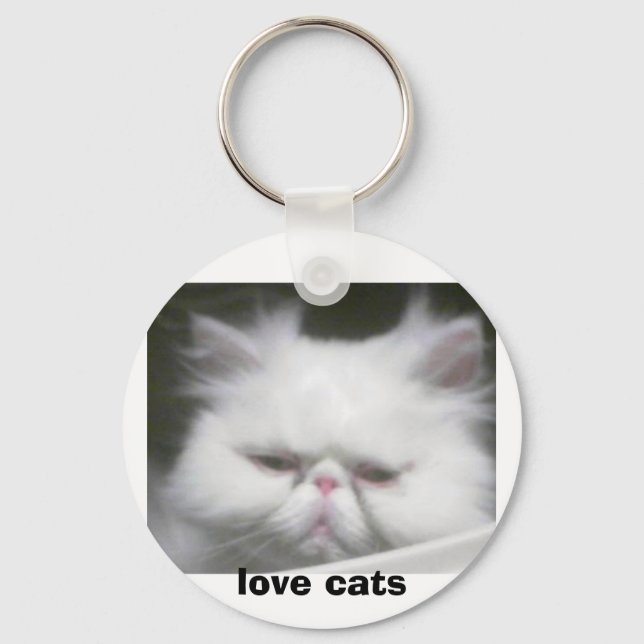 LOVE CATS KEY RING (Front)