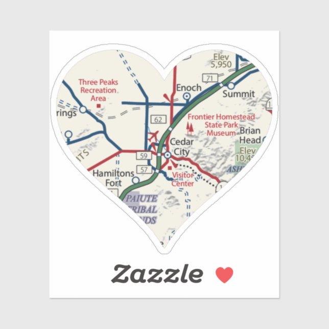 Love Cedar City Utah (Sheet)