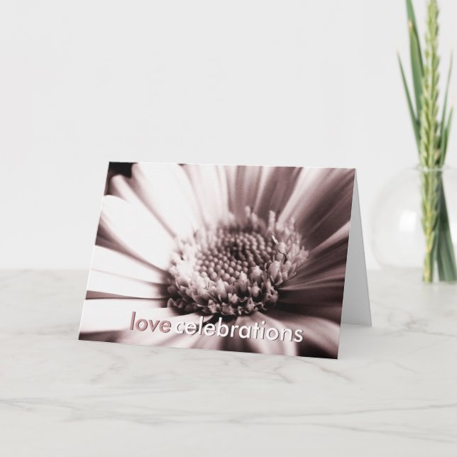 Love Celebrations Card (Front)