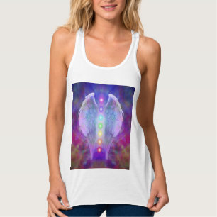 Love,chakra,angel,god,healer,healing,yoga,heal, Singlet