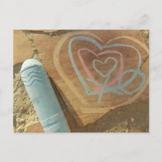 Love Chalk Message Card