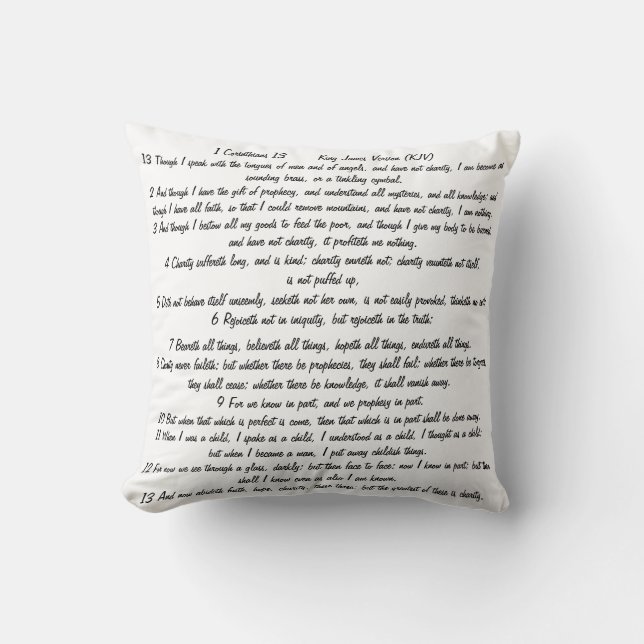 Love Chapter Cushion (Front)
