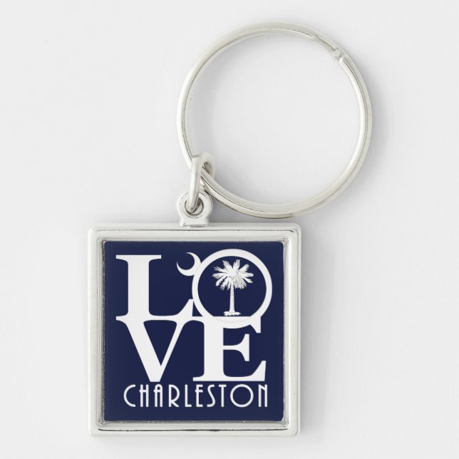 LOVE Charleston Key Ring (Front)