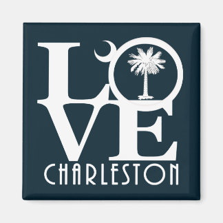 LOVE Charleston SC Magnet