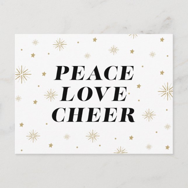 Love & Cheer | Holiday Postcard (Front)