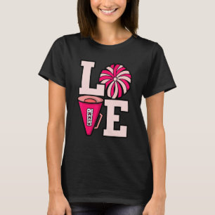 Love Cheerleading Cheerleader Cheer Squad Coach Gr T-Shirt