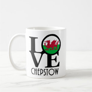 LOVE Chepstow Wales 11oz Coffee Mug