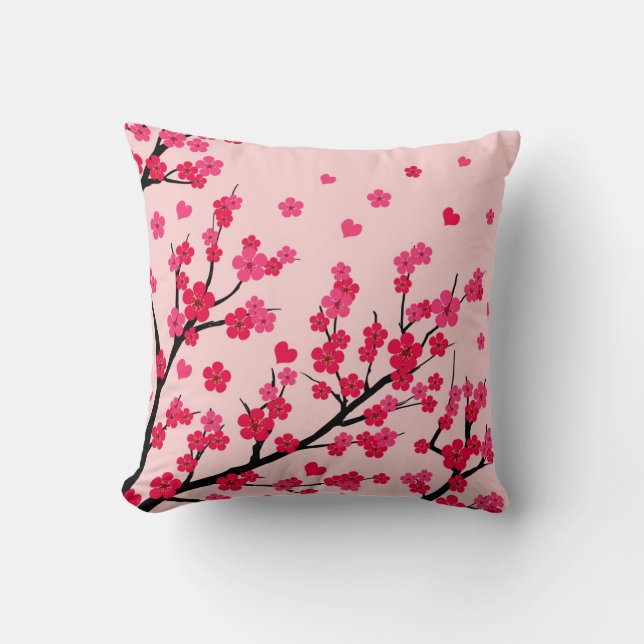 love cherry blossom cushion (Front)