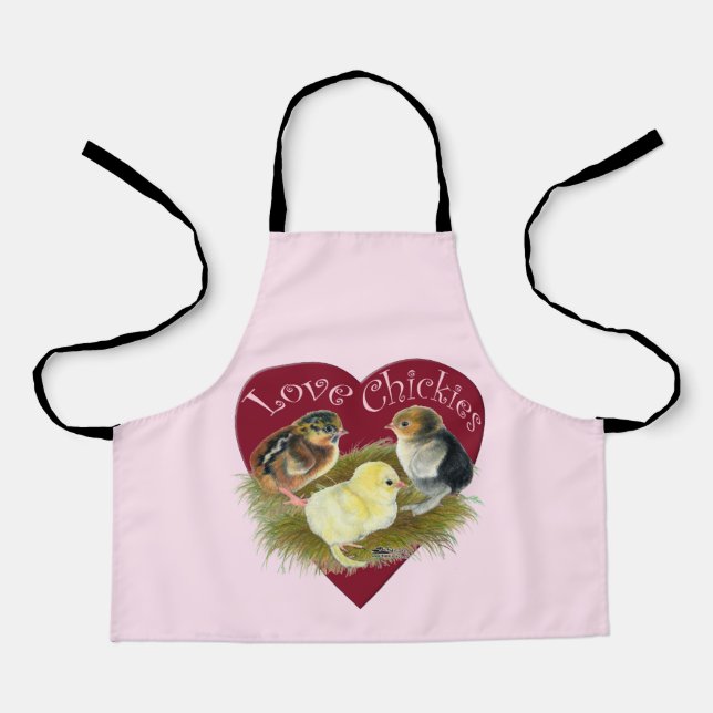 Love Chickies Apron (Front)