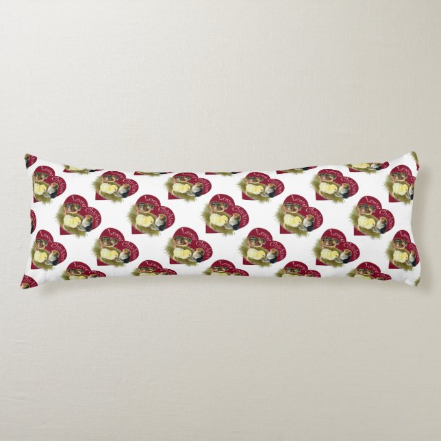 Love Chickies Body Cushion (Front)