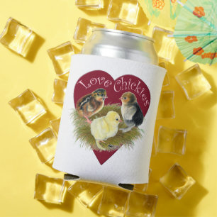 Love Chickies Can Cooler