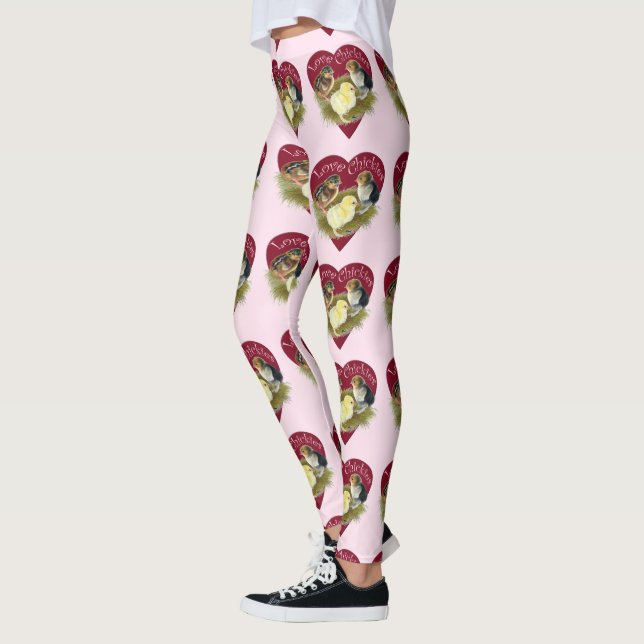 Love Chickies Leggings (Left)
