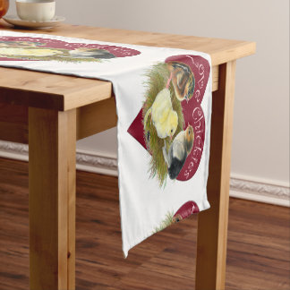 Love Chickies Short Table Runner