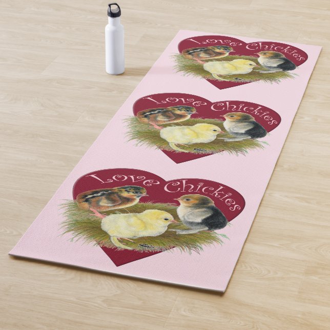 Love Chickies Yoga Mat (In Situ)