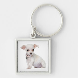 Love Chihuahua Puppy Dog Keychain