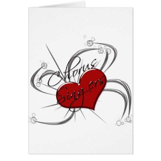 Love Chorus Singers Heart (Front)