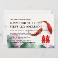 Love Circles | Lotus Koi Double Happiness Wedding
