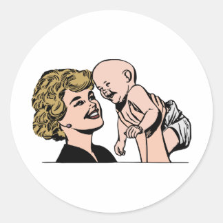 Love Classic Round Sticker