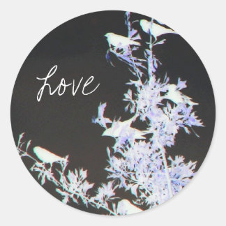 Love Classic Round Sticker