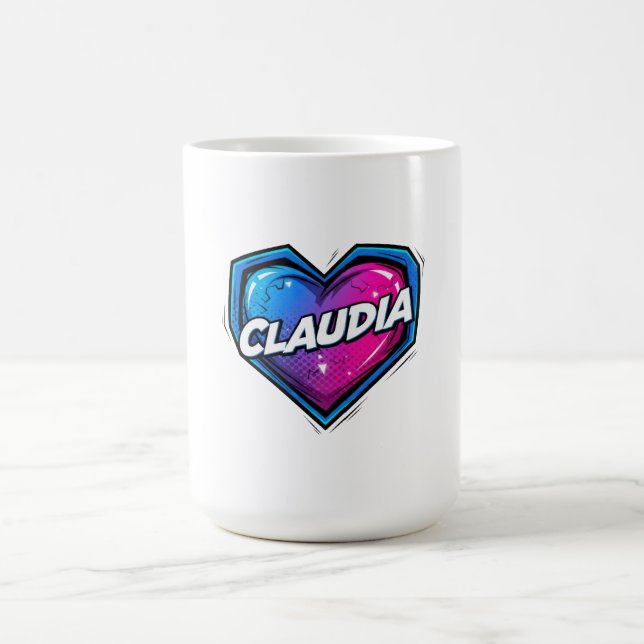 Love Claudia Coffee Mug (Center)