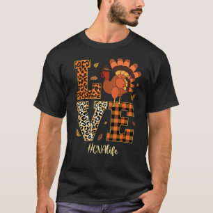 Love CNA Nurse Life Thanksgiving Fall Autumn T-Shirt