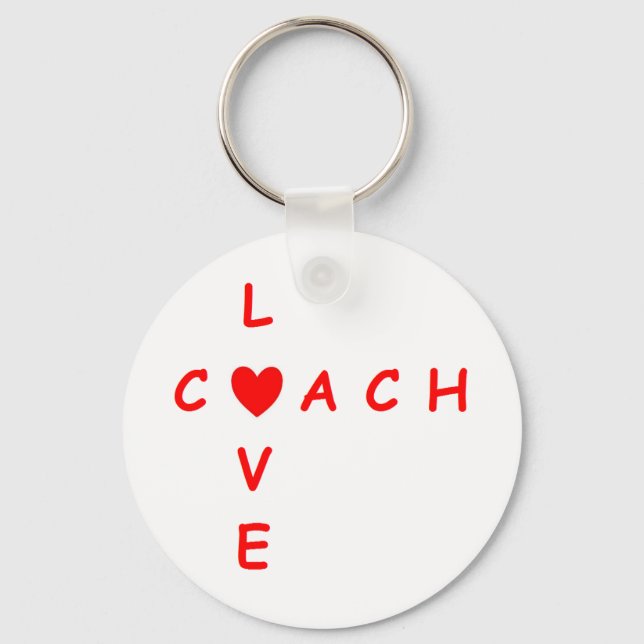 love coach key ring (Front)