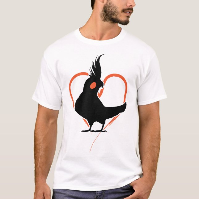 love cockatiel  T-Shirt (Front)