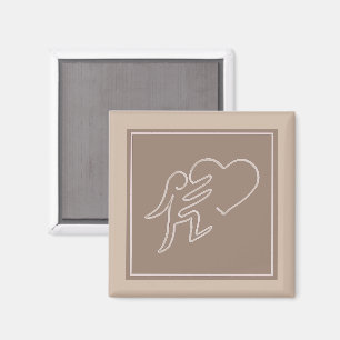 LOVE (COCOA) MAGNET