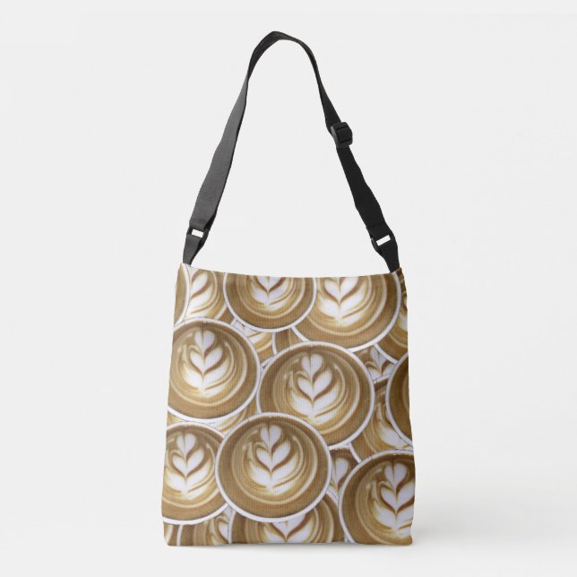 Love Coffee Crossbody Tote (Back)