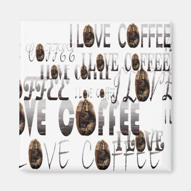 LOVE Coffee Magnet (Front)